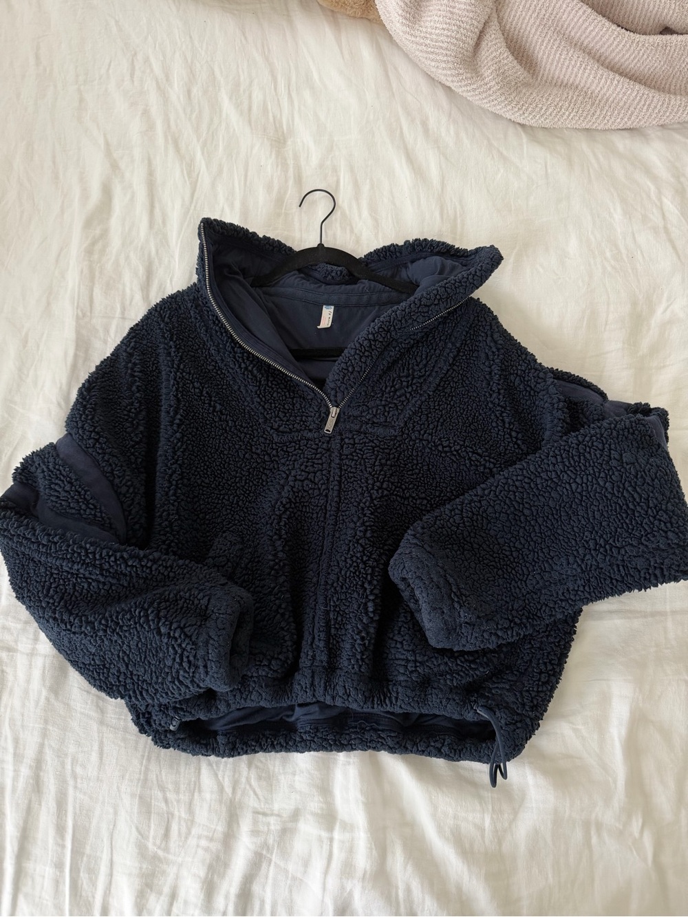 Free People Sherpa Quarter Zip